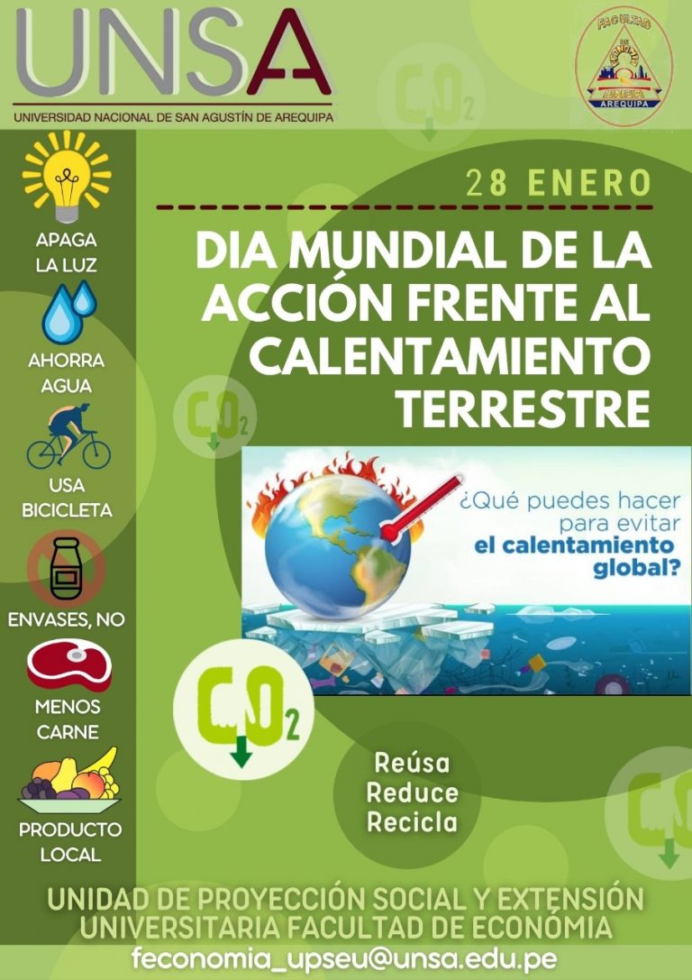 D A Mundial De La Acci N Frente Al Calentamiento Terrestre Unsa